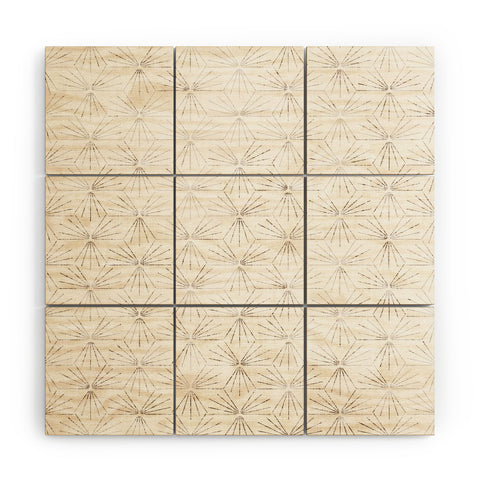 Holli Zollinger SUNBURST LIGHT Wood Wall Mural