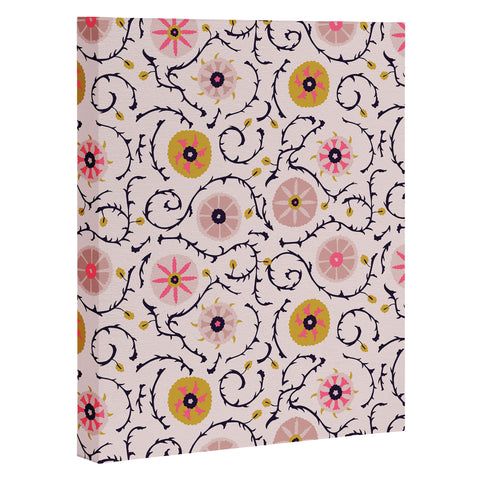 Holli Zollinger Suzani Pink Art Canvas