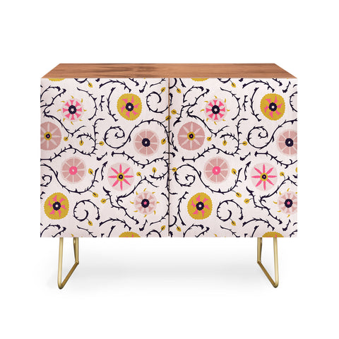 Holli Zollinger Suzani Pink Credenza