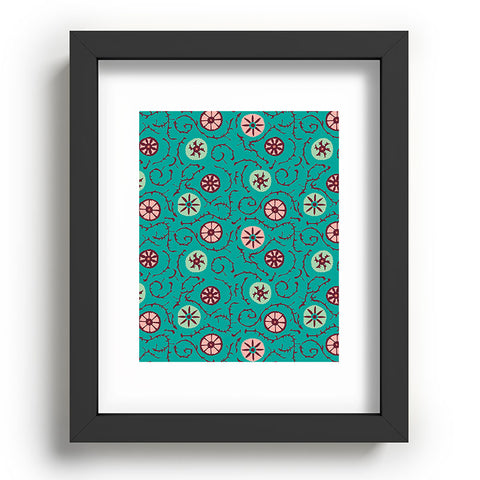 Holli Zollinger SUZANI TURQUOISE Recessed Framing Rectangle