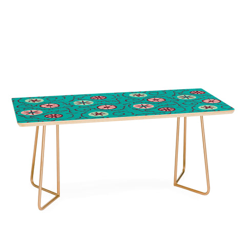 Holli Zollinger SUZANI TURQUOISE Coffee Table
