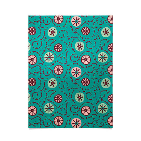 Holli Zollinger SUZANI TURQUOISE Poster