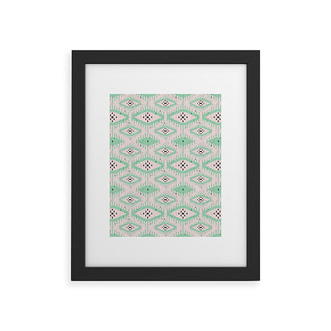 Holli Zollinger Talulah Ikat Framed Art Print