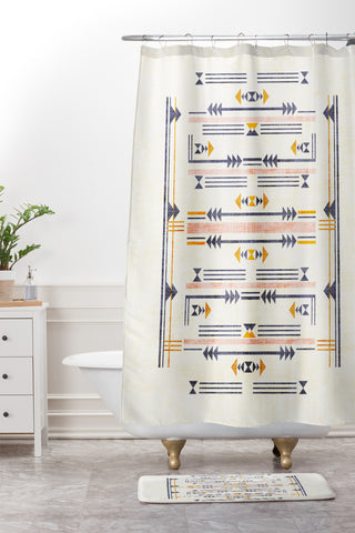 Holli Zollinger TAOS Shower Curtain And Mat