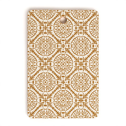 Holli Zollinger TAZA MEDIA NATURAL Cutting Board Rectangle