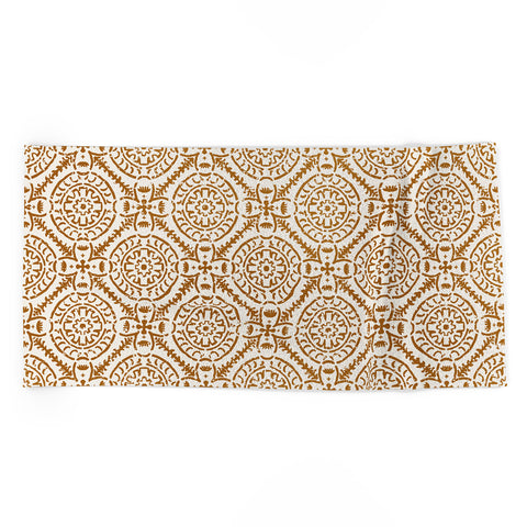 Holli Zollinger TAZA MEDIA NATURAL Beach Towel