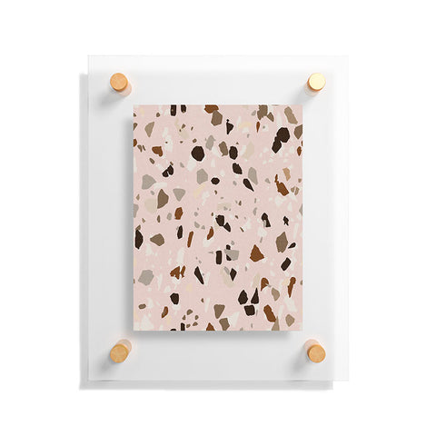 Holli Zollinger TERRAZZO OCHRE Floating Acrylic Print