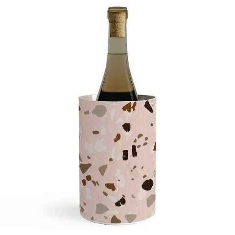 Holli Zollinger TERRAZZO OCHRE Wine Chiller