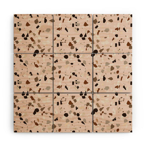 Holli Zollinger TERRAZZO OCHRE Wood Wall Mural