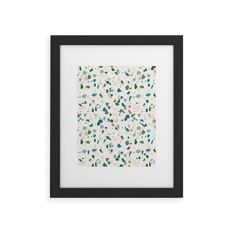 Holli Zollinger TERRAZZO Framed Art Print