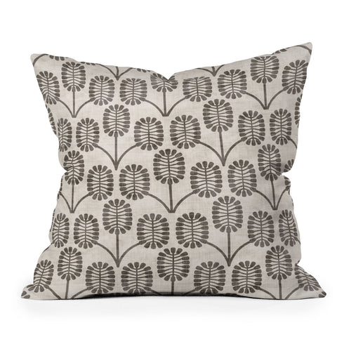 Holli Zollinger Thistle Throw Pillow