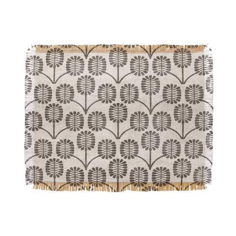 Holli Zollinger Thistle Throw Blanket
