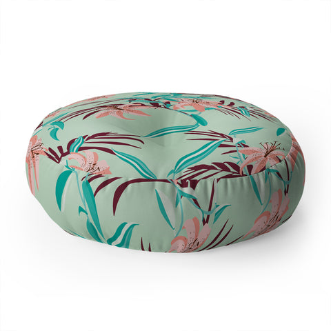 Holli Zollinger TIGERLILY Floor Pillow Round