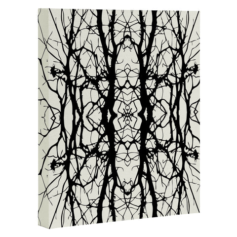 Holli Zollinger Tree Silhouette Black Art Canvas