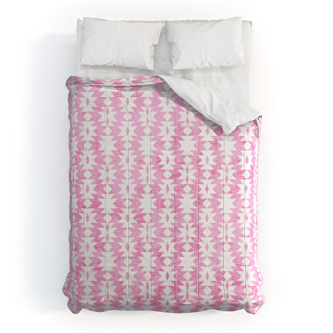 Holli Zollinger Tribal Pink Comforter