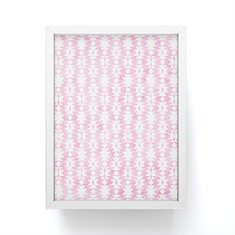 Holli Zollinger Tribal Pink Framed Mini Art Print