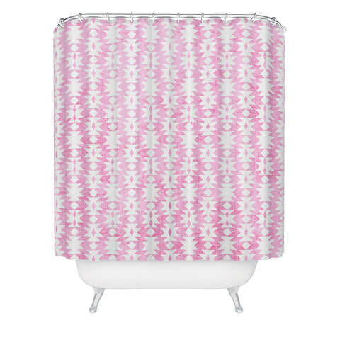 Holli Zollinger Tribal Pink Shower Curtain