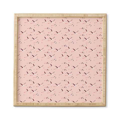 Holli Zollinger TROPICA FLAMINGO Framed Wall Art