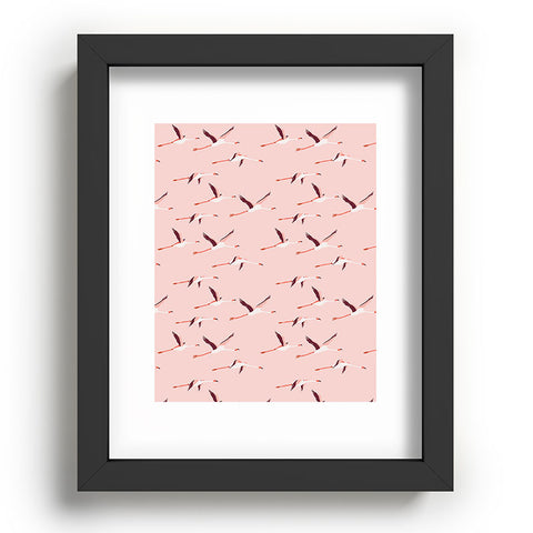 Holli Zollinger TROPICA FLAMINGO Recessed Framing Rectangle