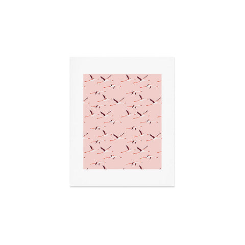 Holli Zollinger TROPICA FLAMINGO Art Print