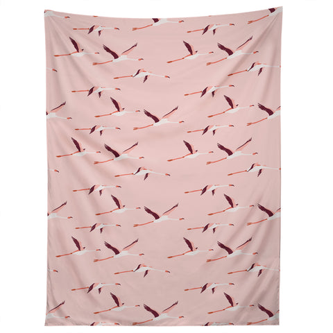 Holli Zollinger TROPICA FLAMINGO Tapestry