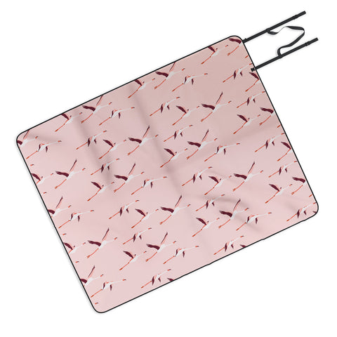 Holli Zollinger TROPICA FLAMINGO Picnic Blanket