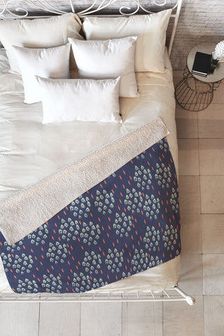 Holli Zollinger TROPICA Fleece Throw Blanket