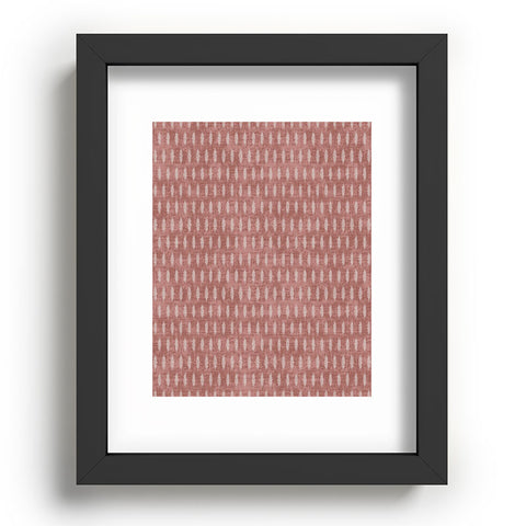 Holli Zollinger UMBRA IKAT MARSALA Recessed Framing Rectangle