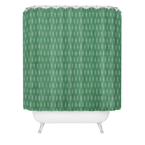 Holli Zollinger UMBRA IKAT Shower Curtain