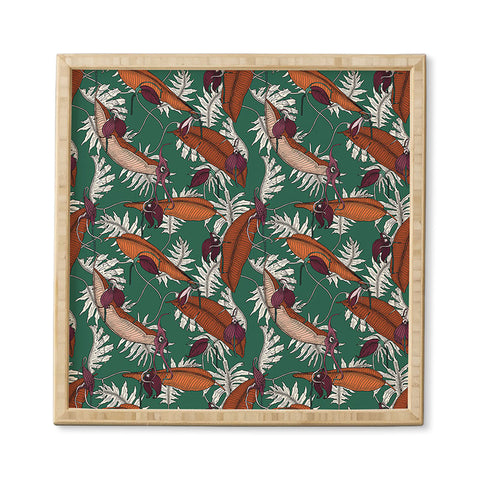 Holli Zollinger URBAN JUNGLE ORCHID Framed Wall Art