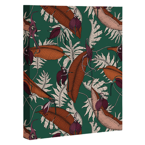 Holli Zollinger URBAN JUNGLE ORCHID Art Canvas