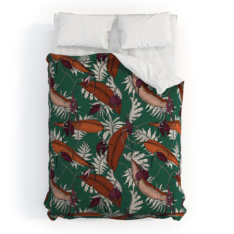 Holli Zollinger URBAN JUNGLE ORCHID Comforter