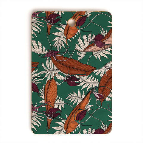 Holli Zollinger URBAN JUNGLE ORCHID Cutting Board Rectangle