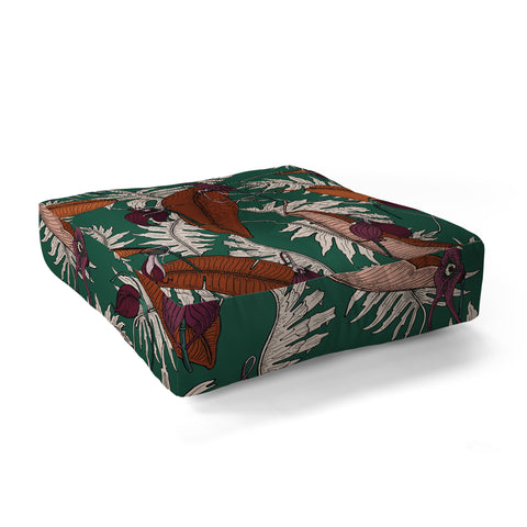 Holli Zollinger URBAN JUNGLE ORCHID Floor Pillow Square