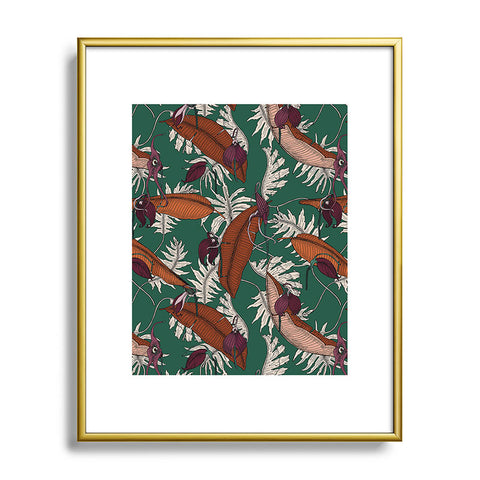 Holli Zollinger URBAN JUNGLE ORCHID Metal Framed Art Print
