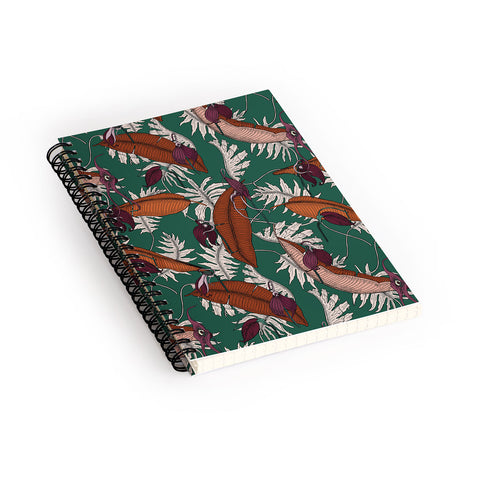 Holli Zollinger URBAN JUNGLE ORCHID Spiral Notebook
