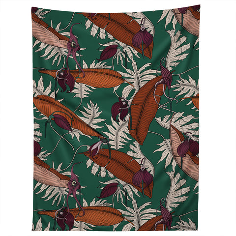 Holli Zollinger URBAN JUNGLE ORCHID Tapestry