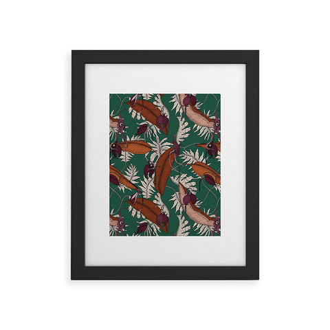 Holli Zollinger URBAN JUNGLE ORCHID Framed Art Print