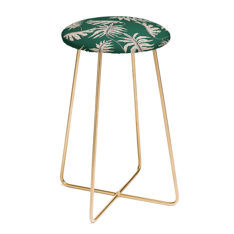 Holli Zollinger URBAN JUNGLE PALM Counter Stool