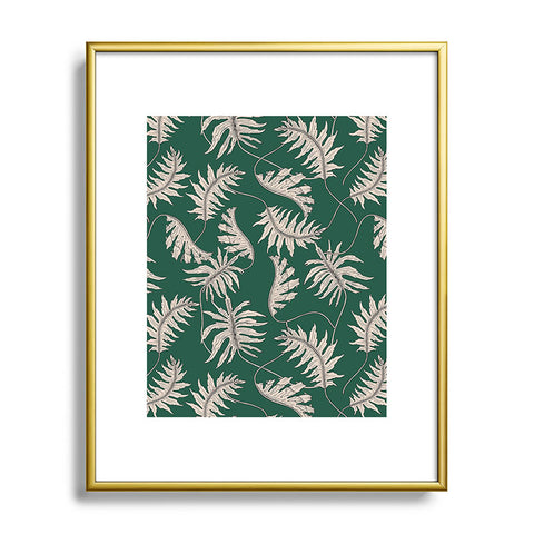 Holli Zollinger URBAN JUNGLE PALM Metal Framed Art Print