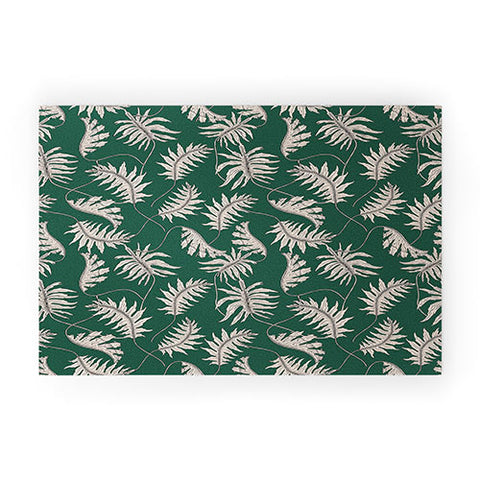 Holli Zollinger URBAN JUNGLE PALM Welcome Mat