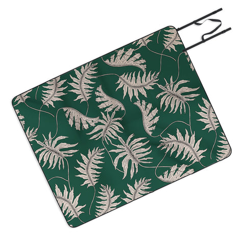 Holli Zollinger URBAN JUNGLE PALM Picnic Blanket
