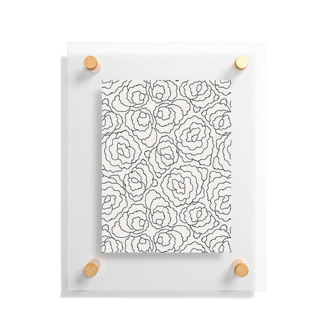 Holli Zollinger VELVET FLORAL Floating Acrylic Print