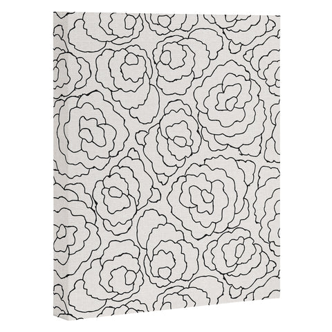 Holli Zollinger VELVET FLORAL Art Canvas