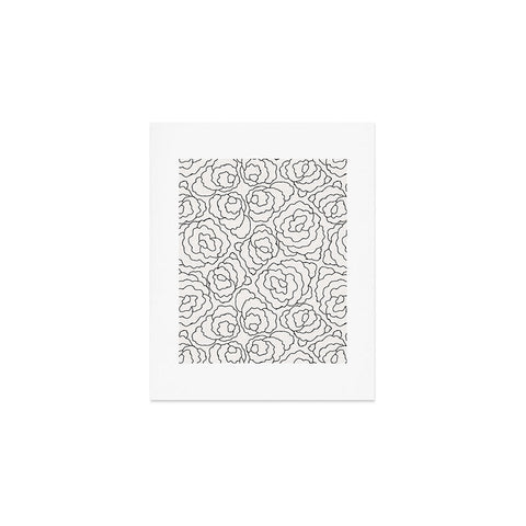 Holli Zollinger VELVET FLORAL Art Print