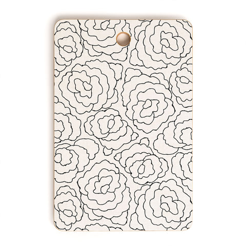 Holli Zollinger VELVET FLORAL Cutting Board Rectangle