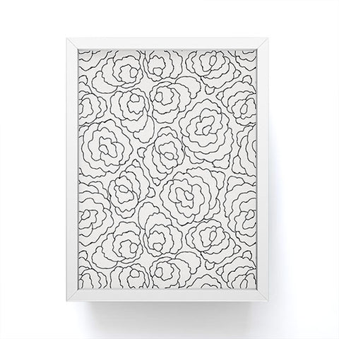 Holli Zollinger VELVET FLORAL Framed Mini Art Print