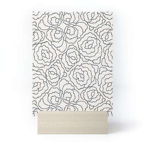 Holli Zollinger VELVET FLORAL Mini Art Print