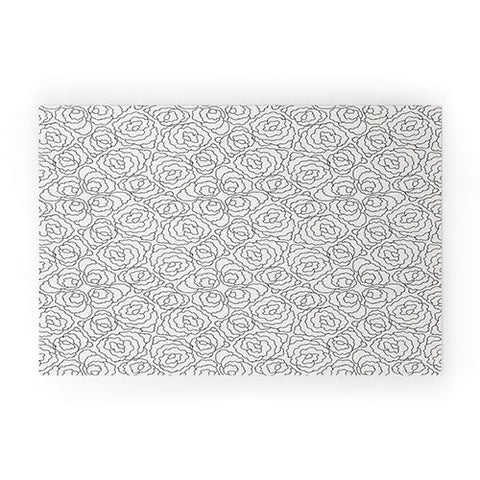 Holli Zollinger VELVET FLORAL Welcome Mat