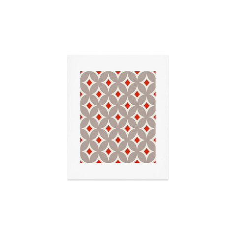 Holli Zollinger Vermillion Diamond Art Print